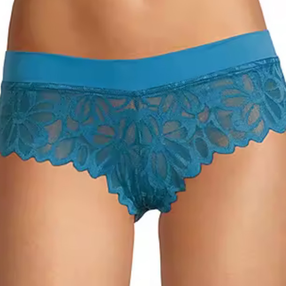 NWT Women's Arizona Body Lace Boyshort Panty S